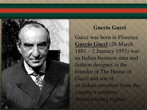 where was gucci created|who owns Gucci now.